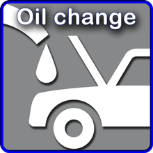 Oil and filter change Oil and filter change
